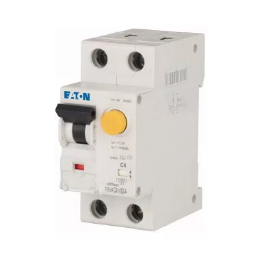 EATON 170572 FRBMM-C4/1N/03-A Áramvédő-kismegszak. 10kA 1p+N EATON 170572 FRBMM-C4/1N/03-A Áramvédő-kismegszak. 10kA 1p+N
