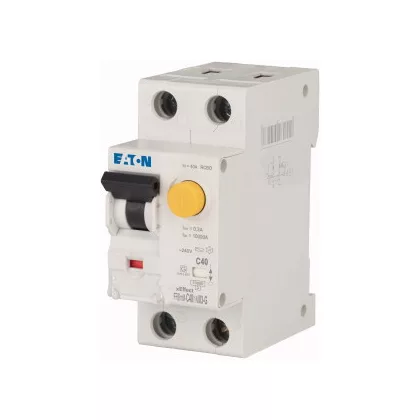 EATON 170586 FRBMM-C40/1N/03-G Áramvédő-kismegszak. 10kA 1p+N EATON 170586 FRBMM-C40/1N/03-G Áramvédő-kismegszak. 10kA 1p+N