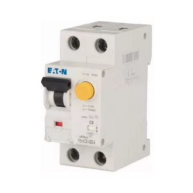 EATON 170616 FRBMM-C6/1N/003-A Áramvédő-kismegszak. 10kA 1p+N EATON 170616 FRBMM-C6/1N/003-A Áramvédő-kismegszak. 10kA 1p+N