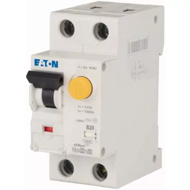 EATON 170698 FRBMM-B20/1N/003 Áramvédő-kismegszak. 10kA 1p+N EATON 170698 FRBMM-B20/1N/003 Áramvédő-kismegszak. 10kA 1p+N