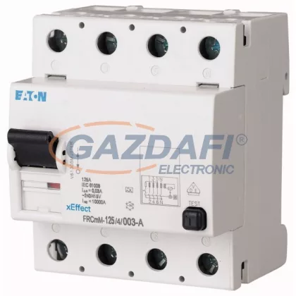 EATON 171176 FRCMM-125/4/03-A Áram-védőkapcsoló 10kA 4pól. EATON 171176 FRCMM-125/4/03-A Áram-védőkapcsoló 10kA 4pól.