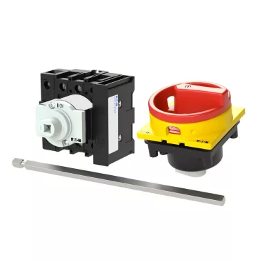 EATON 172769 P1-25/M4/SVB/N/HI11 Főkapcsoló 3p+N 25A beépíthető +1ny1z fém-tengely