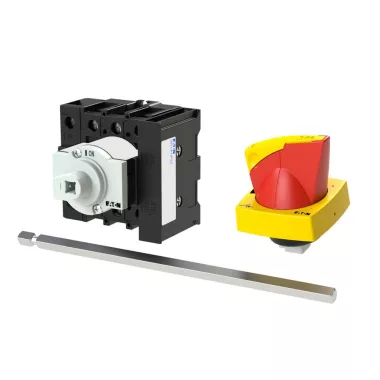 EATON 172782 P1-32/M4/K1-PR/N/HI11 Főkapcsoló 3p+N 32A +1ny1z fém-tengely K-line