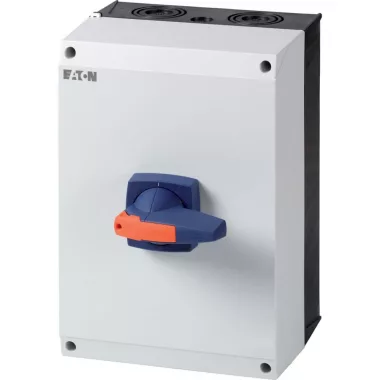 EATON 172789 DMM-160/3N/I5/P-B Főkapcs 160A 3+N tokozott,lakatolható,kék