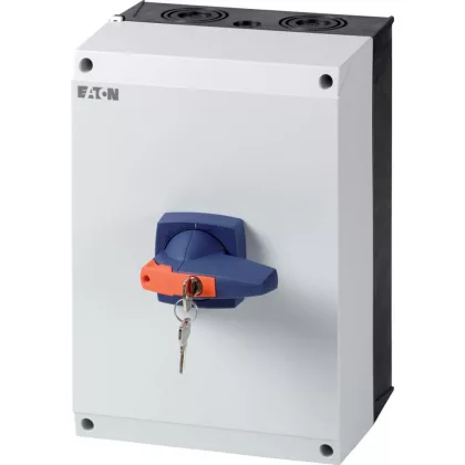   EATON 172798 DMM-160/3N/I5/C-B Főkapcs 160A 3+N tokozott,hengerzár,kék