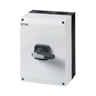 EATON 172847 DMM-125/3N/I5/P-G Főkapcs 125A 3+N tokozott,lakatolható,szürke