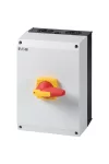 EATON 172848 DMM-125/3N/I5/P-R Főkapcs 125A 3+N tokozott,lakatolható,piros-sárga