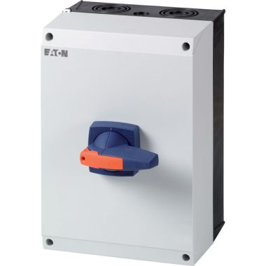 EATON 172852 DMM-125/4/I5/P-B Főkapcs 125A 4p tokozott,lakatolható,kék