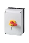 EATON 172857 DMM-125/3N/I5/C-R Főkapcs 125A 3+N tokozott,hengerzár,piros-sárga
