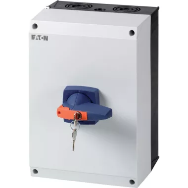EATON 172858 DMM-125/3/I5/C-B Főkapcs 125A 3p tokozott,hengerzár,kék