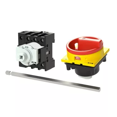 EATON 172877 P1-25/M4/SVB/N Főkapcsoló 3p+N 25A beépíthető fém-tengely