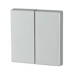 EATON 172992 CWIZ-02/33 Rockers, neutral, gloss finish, double, Silver