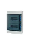 Tablou distributie pe perete EATON 174191 IKA-2/24-ST-UV IP65 2 rânduri 24TE, ușă transparentă, + PE / N