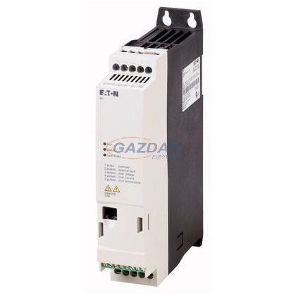   EATON 174333 DE1-341D3FN-N20N Frekvenciaváltó 3~/3~400V 1,3 A, 0,37 kW, EMC