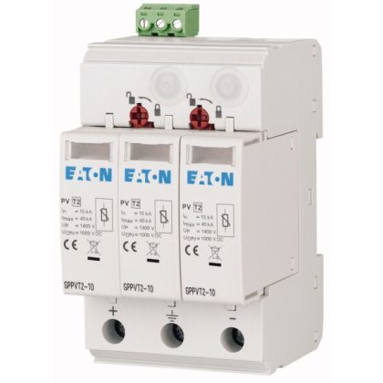   EATON 176089 SPPVT2-10-2+PE-AX PV túlfesz.levezető 'T2' 1000V DC + s.é.