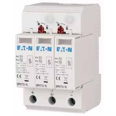 EATON 177256 SPPVT12-10-2+PE PV túlfesz.levezető 'T1+T2' 1000V DC