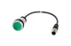 EATON 181366 C22-DRL-G-K10-24-P5 Világító nyomógomb,reteszelt,24V,1z, zöld,1m,M12A