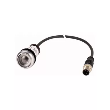 EATON 181605 C22-D-X-K01-P3 Nyomógomb lapka nélkül, 1ny, 0,5m, M12A