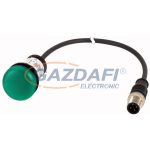   EATON 181620 C22-L-G-24-P3 Jelzőlámpa, 24V, zöld, 0,5m, M12A
