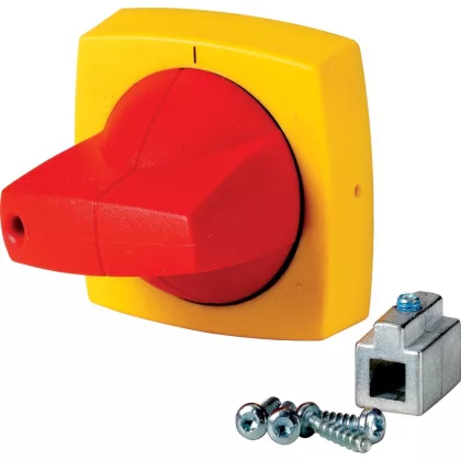 EATON 1818016 K1CR Forgatókar, C típus, piros/sárga, 6mm
