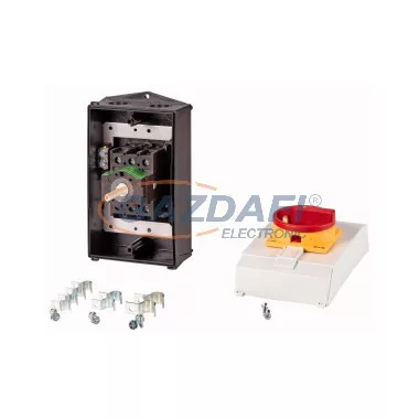 EATON 182413 P1-25/I2H/MBS/SVB Főkapcsoló VÉSZ-KI 3p 25A tokozott, árnyékoló l.