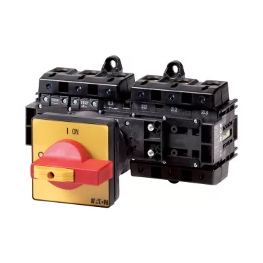 EATON 200619 T6-160-6/V/SVB/HI11 Főkapcsoló VÉSZ-KI 6p 160A közéépíthető +1ny1z