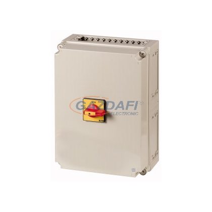 EATON 201448 T6-160-6/I45/SVB/HI11 Főkapcsoló VÉSZ-KI 6p 160A tokozott +1ny1z
