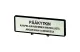 EATON 205537 ZFS66-T0 Felirati tábla /T0, T3, P1 - 3