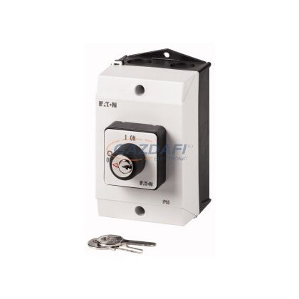 EATON 207063 T0-1-102/I1/S Zárható Be-Ki kapcsoló 2p 20A tokozott