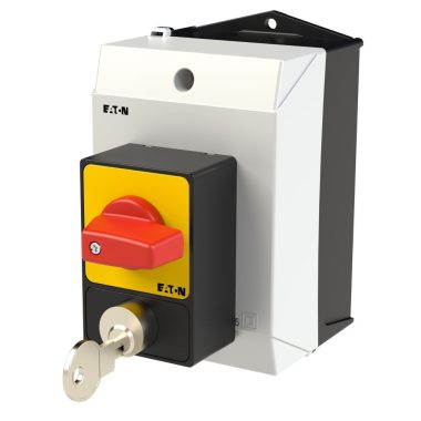 EATON 207085 T0-2-1/I1/SVA(S)-RT Zárható pánikkapcsoló VÉSZ-KI 3p 20A tokozott