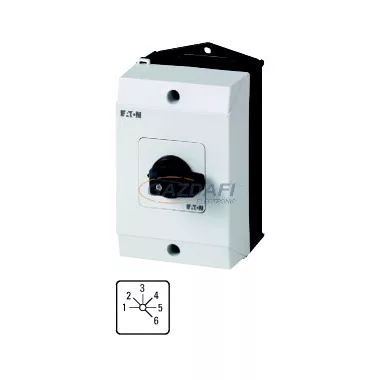 EATON 207127 T0-3-8233/I1 Vezérl. fokozatkapcsoló 1p 20A tokozott