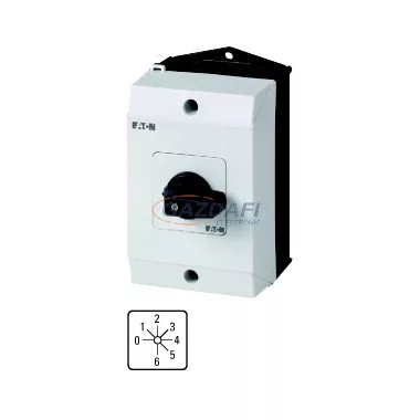 EATON 207129 T0-3-8244/I1 Vezérl. fokozatkapcsoló 1p 20A tokozott