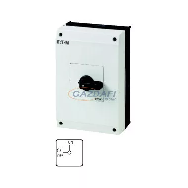 EATON 207218 T5B-1-8200/I4 Be-Ki kapcsoló 1p 63A tokozott