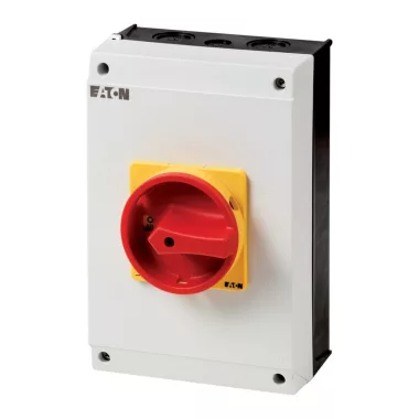 EATON 207238 T5B-1-102/I4/SVB Főkapcsoló VÉSZ-KI 2p 63A tokozott