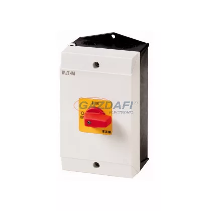   EATON 207300 P1-25/I2-RT Be-Ki kapcsoló VÉSZ-KI 3p 25A tokozott