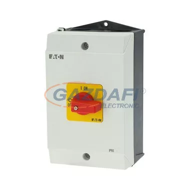 EATON 207321 P1-32/I2-RT Be-Ki kapcsoló 3p piros tokozott