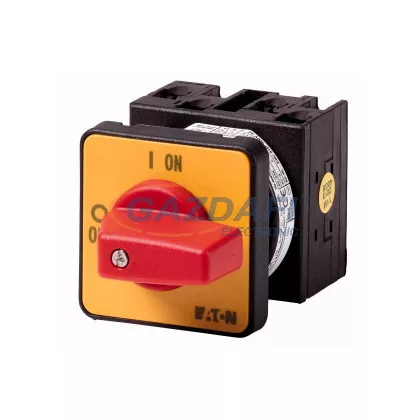   EATON 207399 T0-2-8900/E-RT Be-Ki kapcsoló VÉSZ-KI 3p+N 20A beépíthető