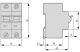 EATON 211819 AZ-2-D63 Kismegszakító, 25kA 2-pól. - 5