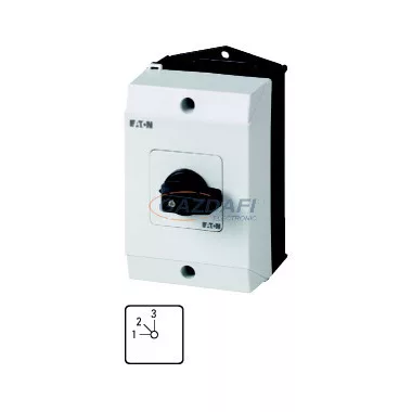 EATON 212325 T0-3-8250/I1 Vezérl. fokozatkapcsoló 2p 20A tokozott