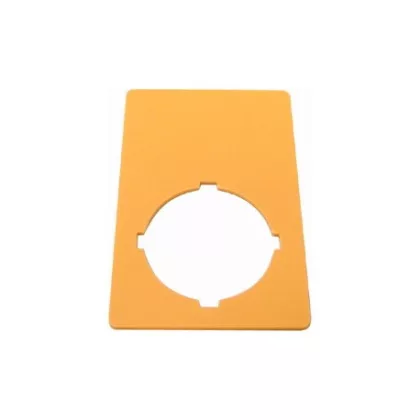 EATON 216479 M22-XZK-* VÉSZ-KI tábla, egyedi felirattal