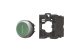 EATON 216512 M22-D-G-X1/K10 Nyomógomb kpl.,lapos,zöld,előlapra rözíthető