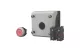 EATON 216521 M22-D-R-X0/KC11/I Tokozott, lapos, piros nyomógomb kpl. - 4