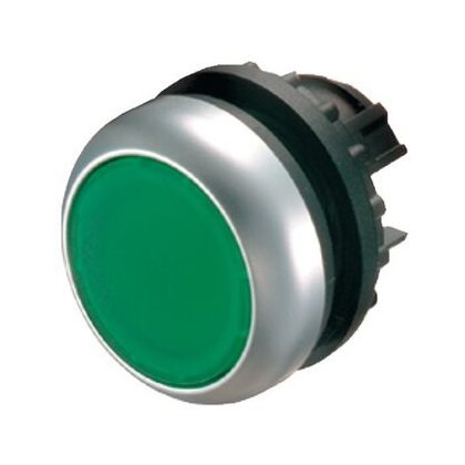 EATON 216596 M22-D-G Nyomógomb, lapos, zöld