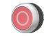 EATON 216605 M22-D-R-X0 Nyomógomb, lapos, piros - 4