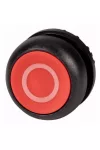 EATON 216629 M22S-DR-R-X0 Nyomógomb, lapos, piros, reteszelt