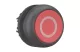 EATON 216629 M22S-DR-R-X0 Nyomógomb, lapos, piros, reteszelt