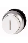 EATON 216661 M22-DH-W-X1 Nyomógomb, magas, fehér