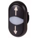   EATON 216711 M22S-DDL-S-X7/X7 Kettős világító nyomógomb, nyomóg.+lámpa kiemelve