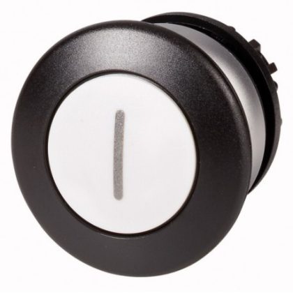 EATON 216757 M22-DRP-W-X1 Gombafejű nyomógomb, reteszelt, fekete