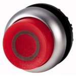   EATON 216804 M22-DRLH-R-X0 Világító nyomógomb, magas, piros, reteszelt